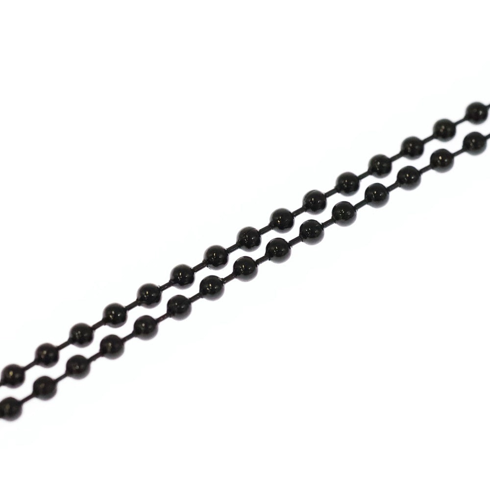 CHROME HEARTS(クロムハーツ) PADLOCK FLERKNEE SLCN パドロックフレアニー ラバーネックレス シリコン ブラック BCA295