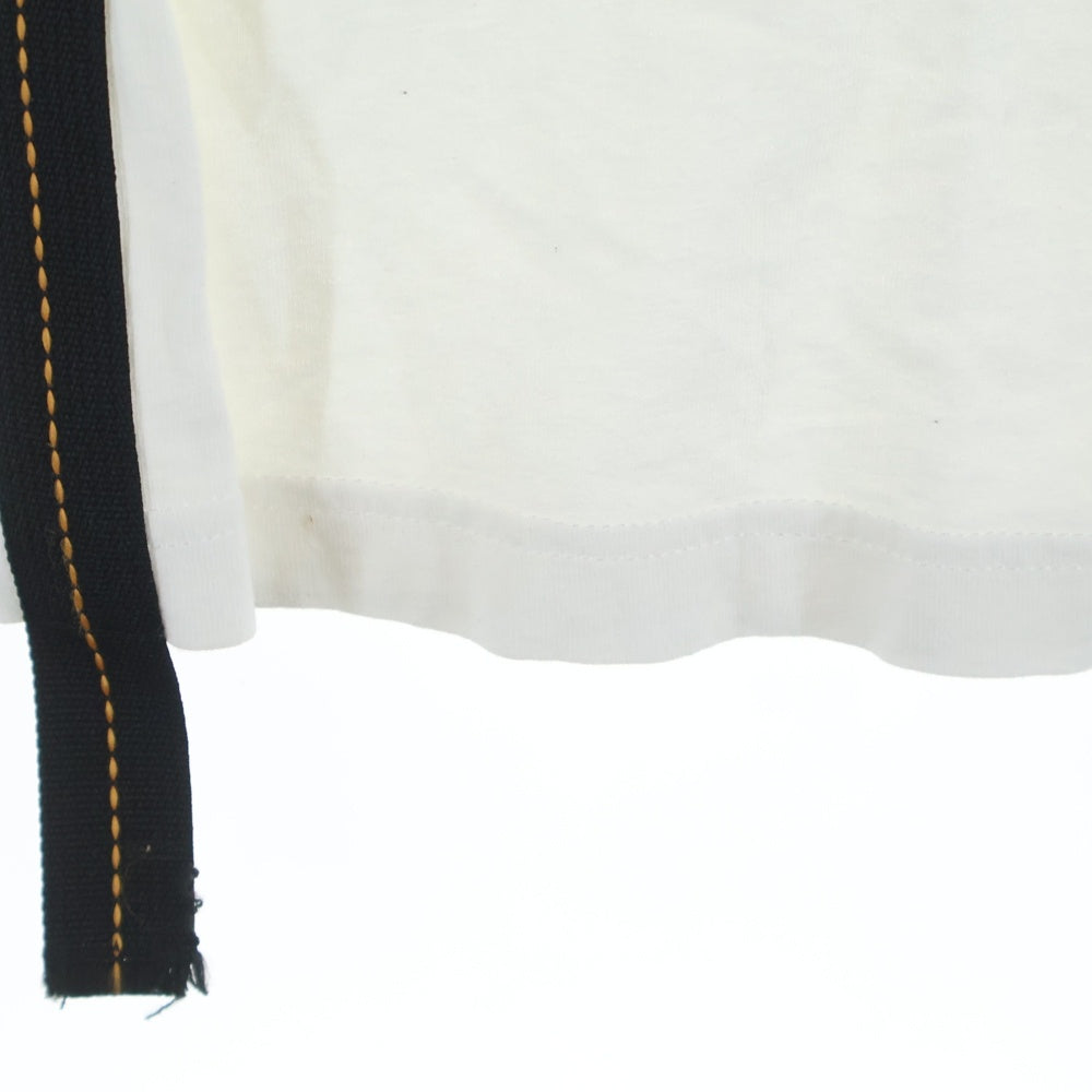 DIESEL(ディーゼル) ショルダーライン クルーネック 半袖Tシャツ ホワイト HK000003