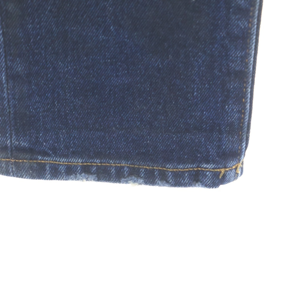 OFF-WHITE(オフホワイト) ロゴプレート デニム スキニーパンツ インディゴ OMYA002E18149001