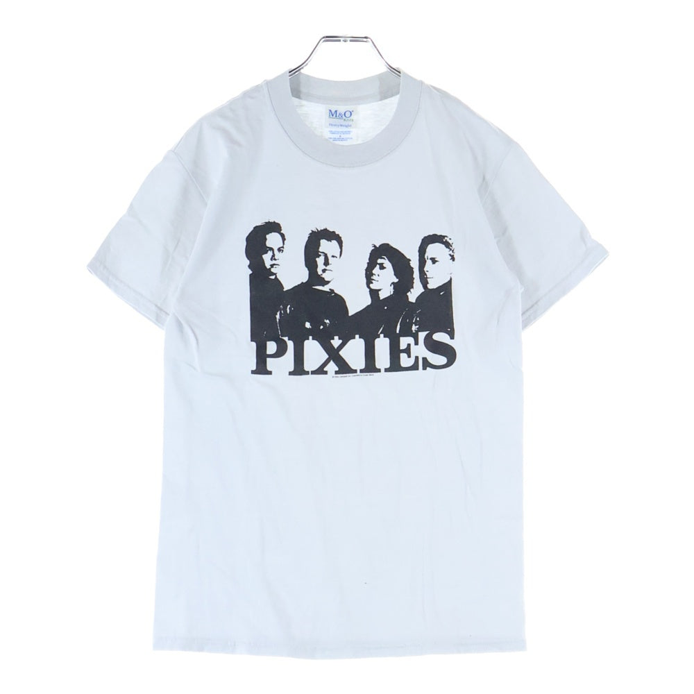 VINTAGE(ヴィンテージ) 00s PIXIES フロントプリント クルーネック半袖Tシャツ ショートスリーブカットソー グレー