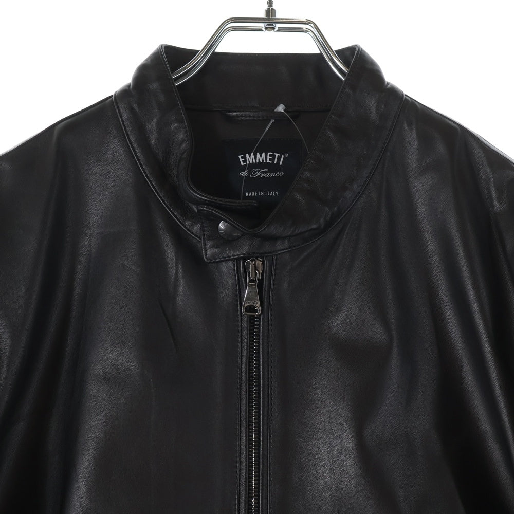 EMMETI(エンメティ) JURI ユリ ラムレザージャケット シングル