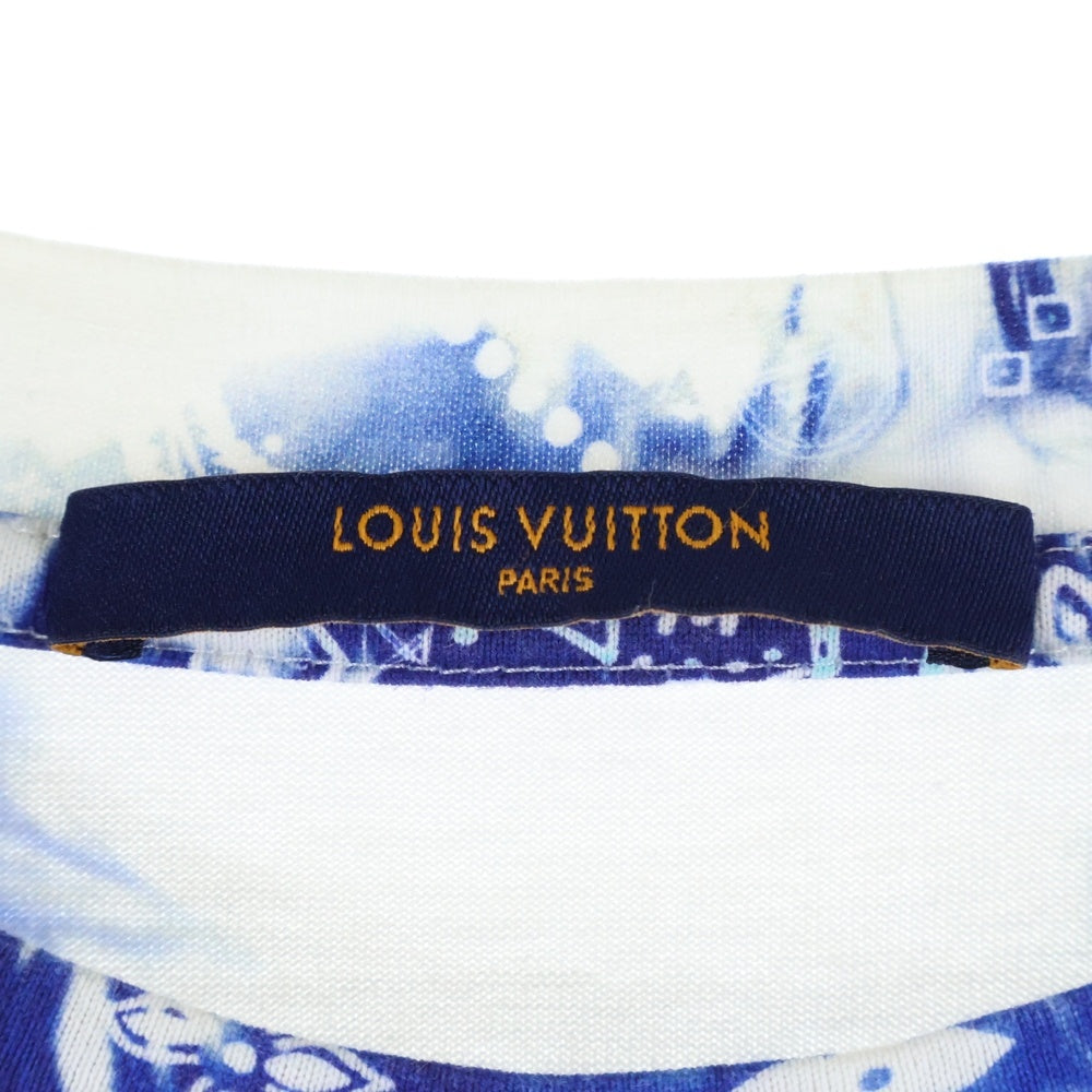 LOUIS VUITTON(ルイヴィトン) 22AW モノグラム総柄 クルーネック 半袖T