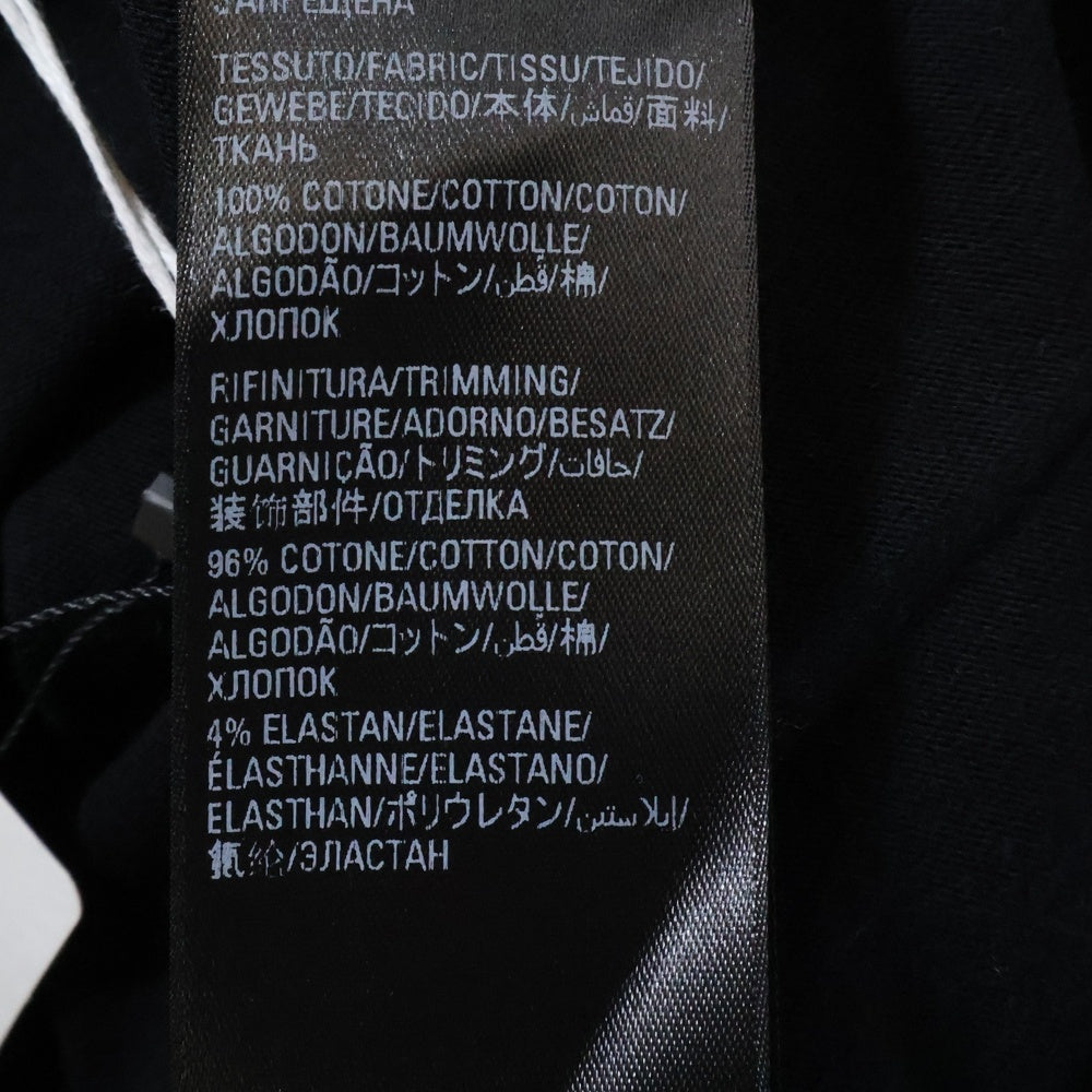 BALENCIAGA(バレンシアガ) ×adidas s Cotton Crew Neck Tee アディダス オーバーサイズ クルーネック 半袖Tシャツ ブラック 739101 TNVA6