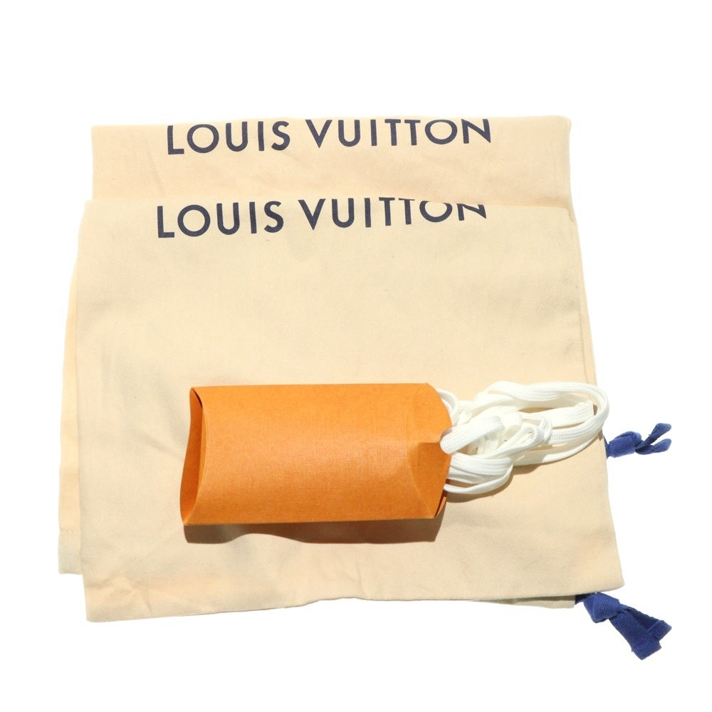 LOUIS VUITTON(ルイヴィトン) ルクセンブルグ ライン モノグラム レザー ローカットスニーカー ホワイト MS0290