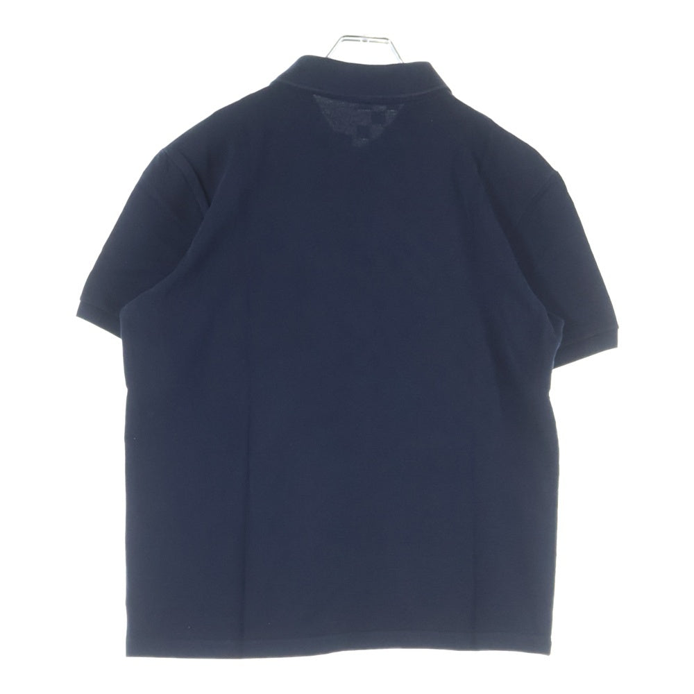 LOUIS VUITTON(ルイヴィトン) 20AW ダミエ 半袖ポロシャツ ネイビー