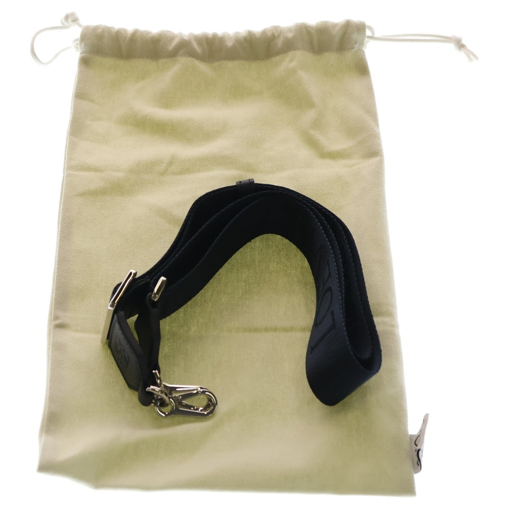 LOEWE(ロエベ) アナグラム カメラバッグ クロスボディ レザーショルダーバッグ ネイビー レディース