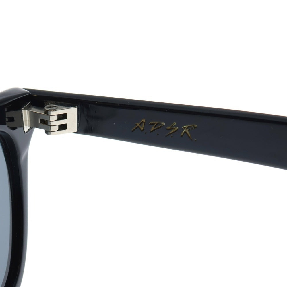 A.D.S.R.(エーディーエスアール) BALVIN 01 ウェリントン ブラックフレーム サングラス