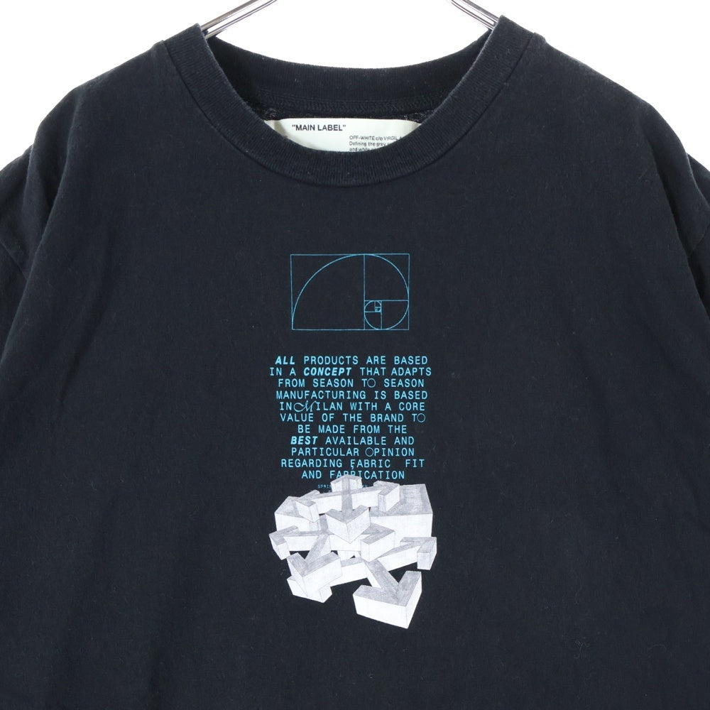 OFF-WHITE(オフホワイト) 20SS Dripping Arrows T-Shirt ドリッピング アロー 半袖Tシャツ ブラック OMAA038R20185005