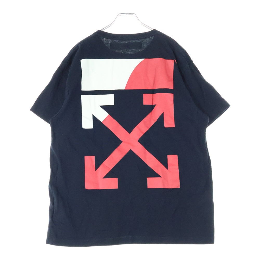 OFF-WHITE(オフホワイト) 19SS Split Logo S/S Over Tee スプリット ロゴ プリント 半袖 カットソー Tシャツ ブラック OMAA038S19185006