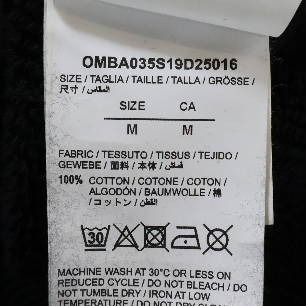 OFF-WHITE(オフホワイト) 19SS Hands Print Sweatshirt クルーネックスウェットトレーナー ブラック OMBA035S19D25016