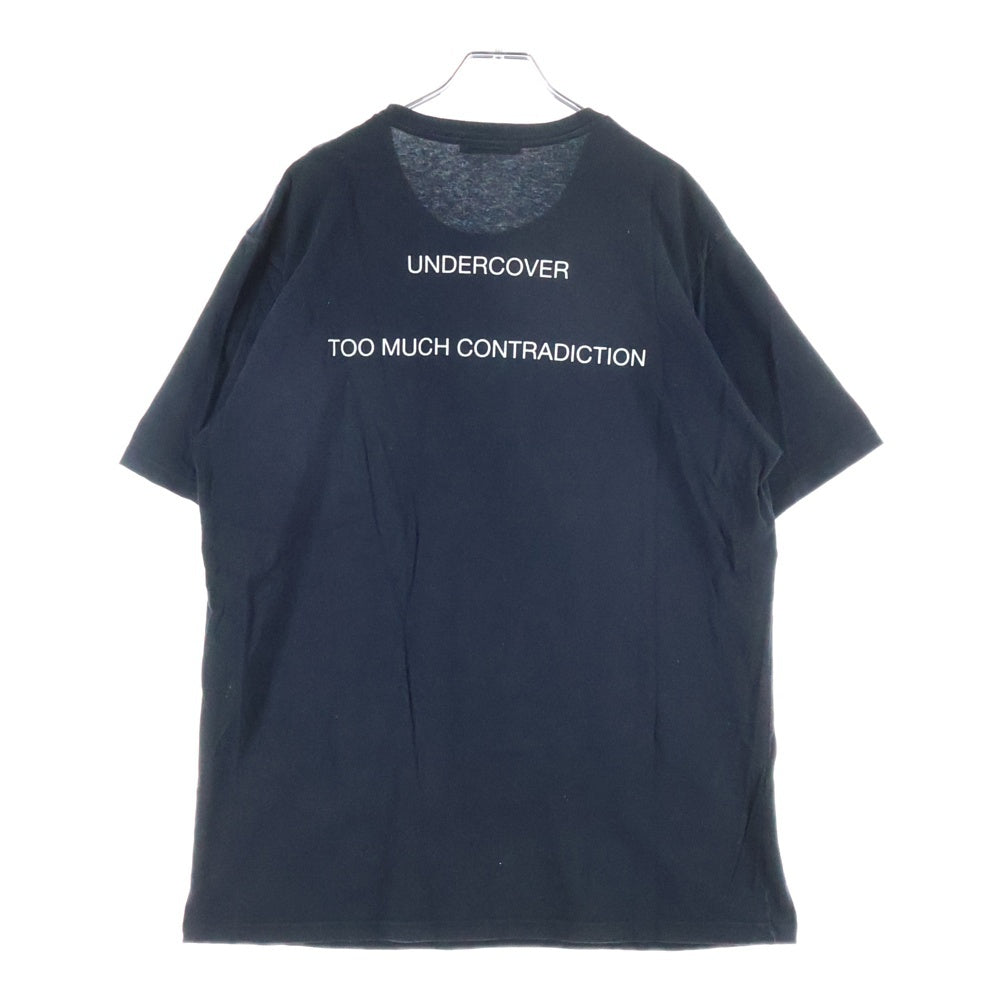 UNDERCOVER(アンダーカバー) 19AW ONLINE EXCLUSIVE LOGO TEE 半袖 クルーネック Tシャツ ブラック