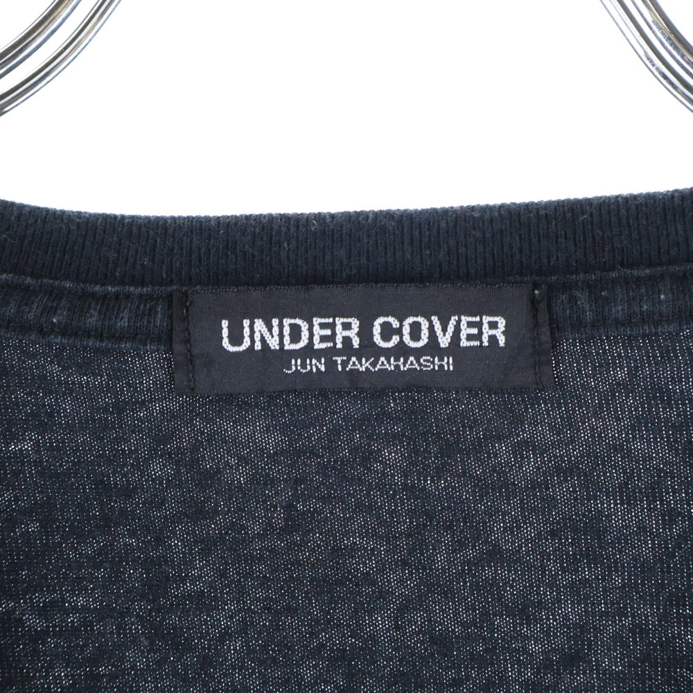 UNDERCOVER(アンダーカバー) 19AW ONLINE EXCLUSIVE LOGO TEE 半袖 クルーネック Tシャツ ブラック