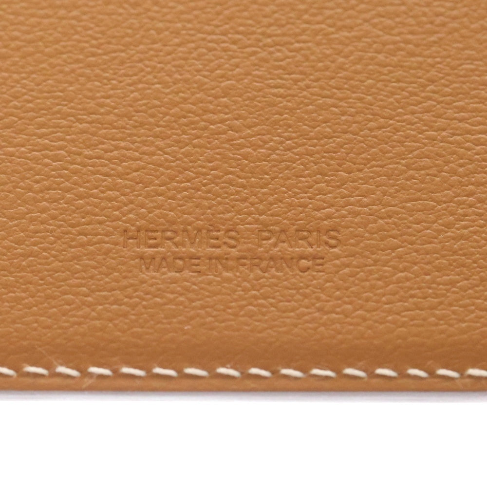HERMES(エルメス) MagSafe シュヴァル レザー IDケース ブラウン