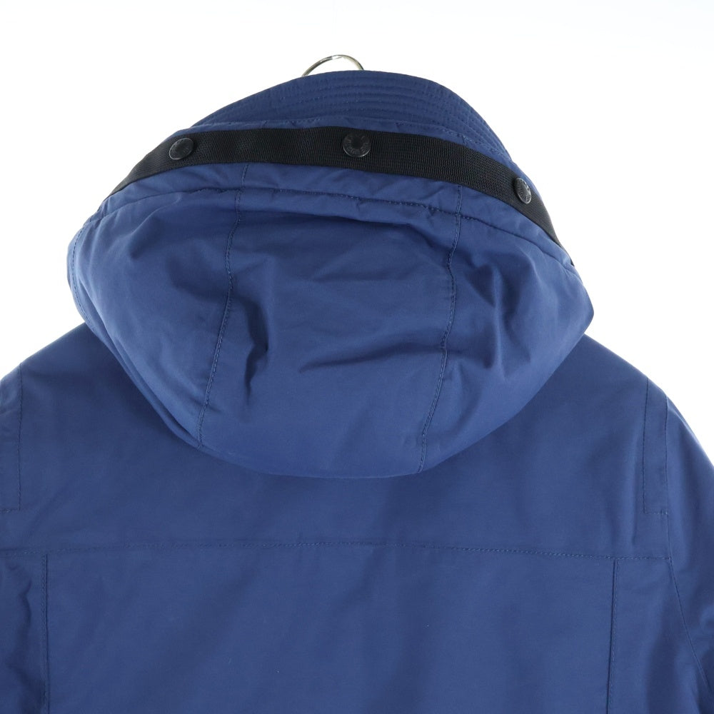 THE NORTH FACE(ザノースフェイス) フード付き ダウンコート ナイロン ジャケット ブルー NYJ2HG81