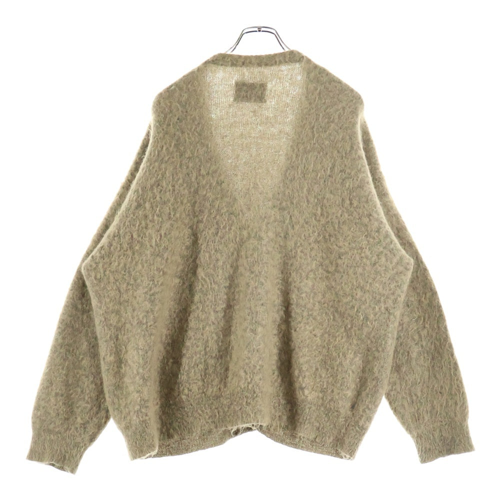 Stein kid mohair cardigan 22ss ベージュ Stein(シュタイン) Kid Mohair Cardigan ST.380-1 モヘア カーディガン