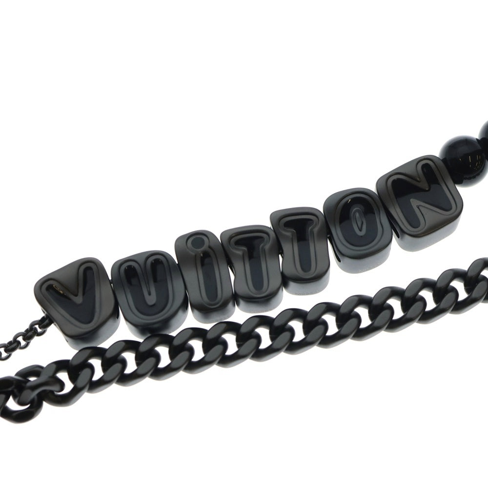 LOUIS VUITTON(ルイヴィトン) ダークルテニウム Wチェーン ウォレット