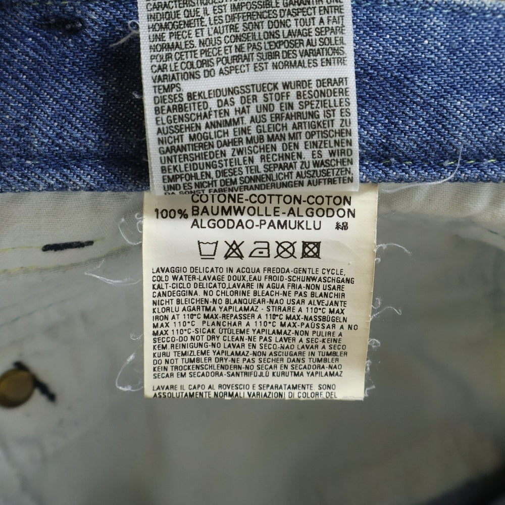 DIESEL(ディーゼル) ダメージ加工 フロントポケット デニムパンツ ジーンズ インディゴ レディース