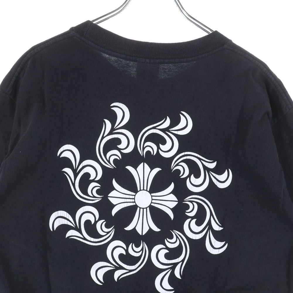 CHROME HEARTS(クロムハーツ) OLD Honolulu CH PLS TEE オールド ホノルル限定 CHプラスプリントTシャツ ロゴプリントクルーネック半袖Tシャツ ブラック