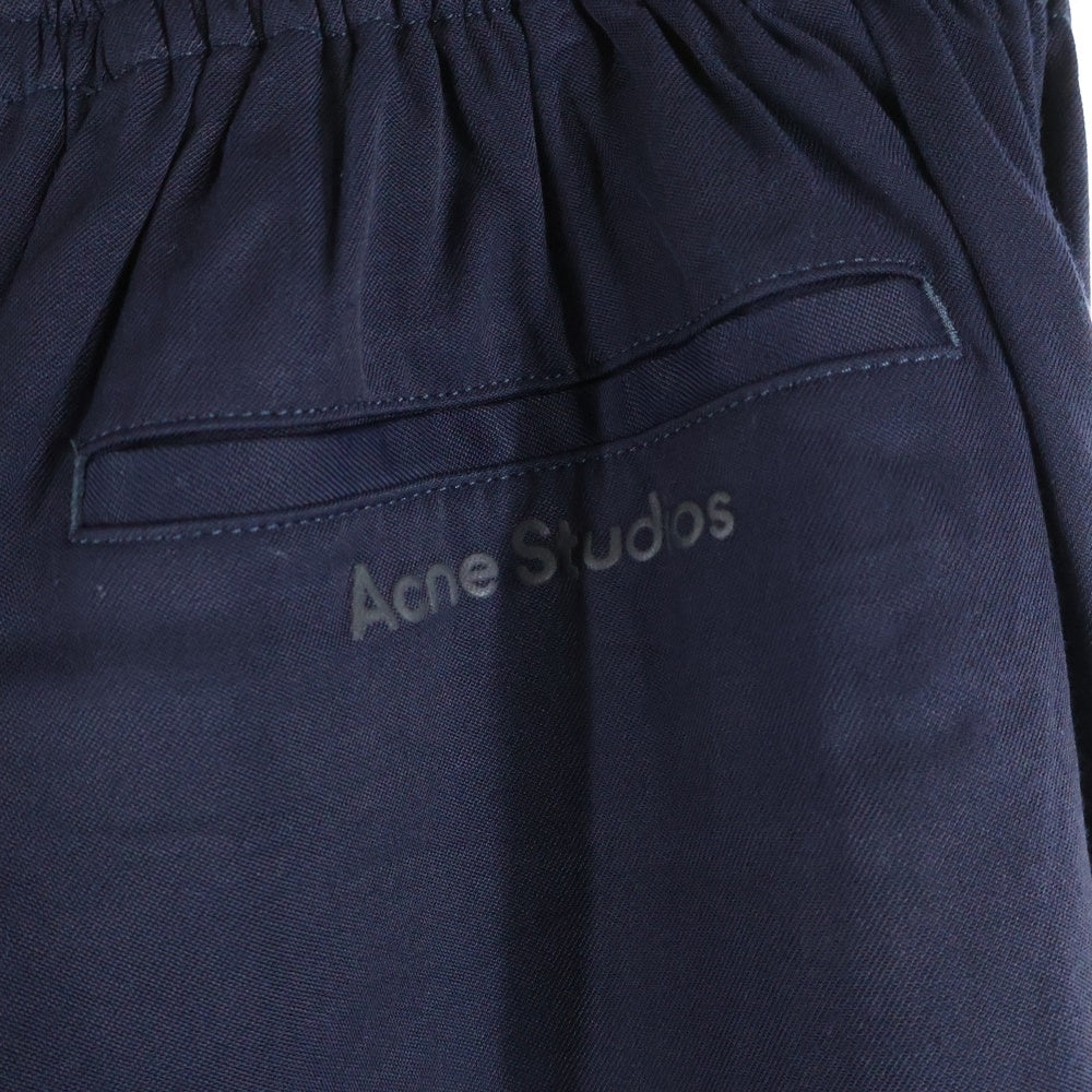 Acne Studios(アクネ ストゥディオズ) Tracksuit Trousers トラックスーツ トラウザーズ レーヨン ワイドジョガーパンツ FN-MN-TROU000988