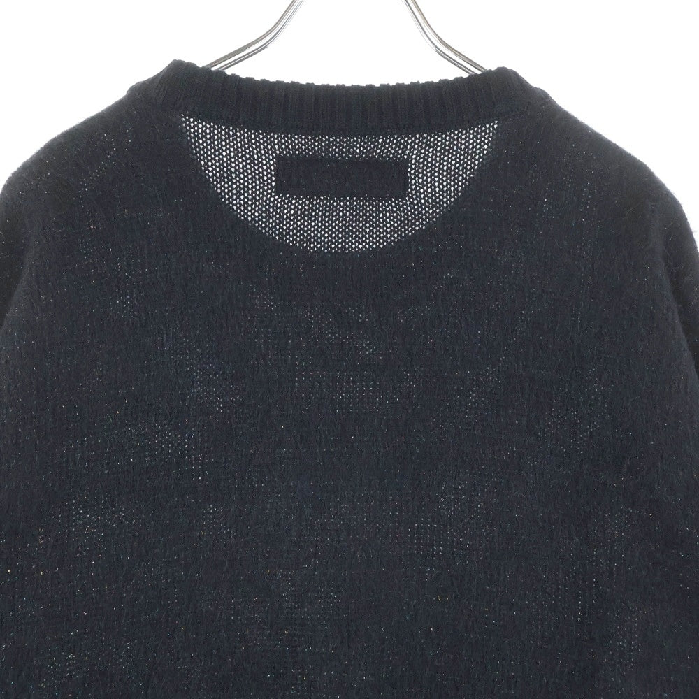WACKO MARIA(ワコマリア) 24AW GLITTER MOHAIR KNIT SWEATER モヘア