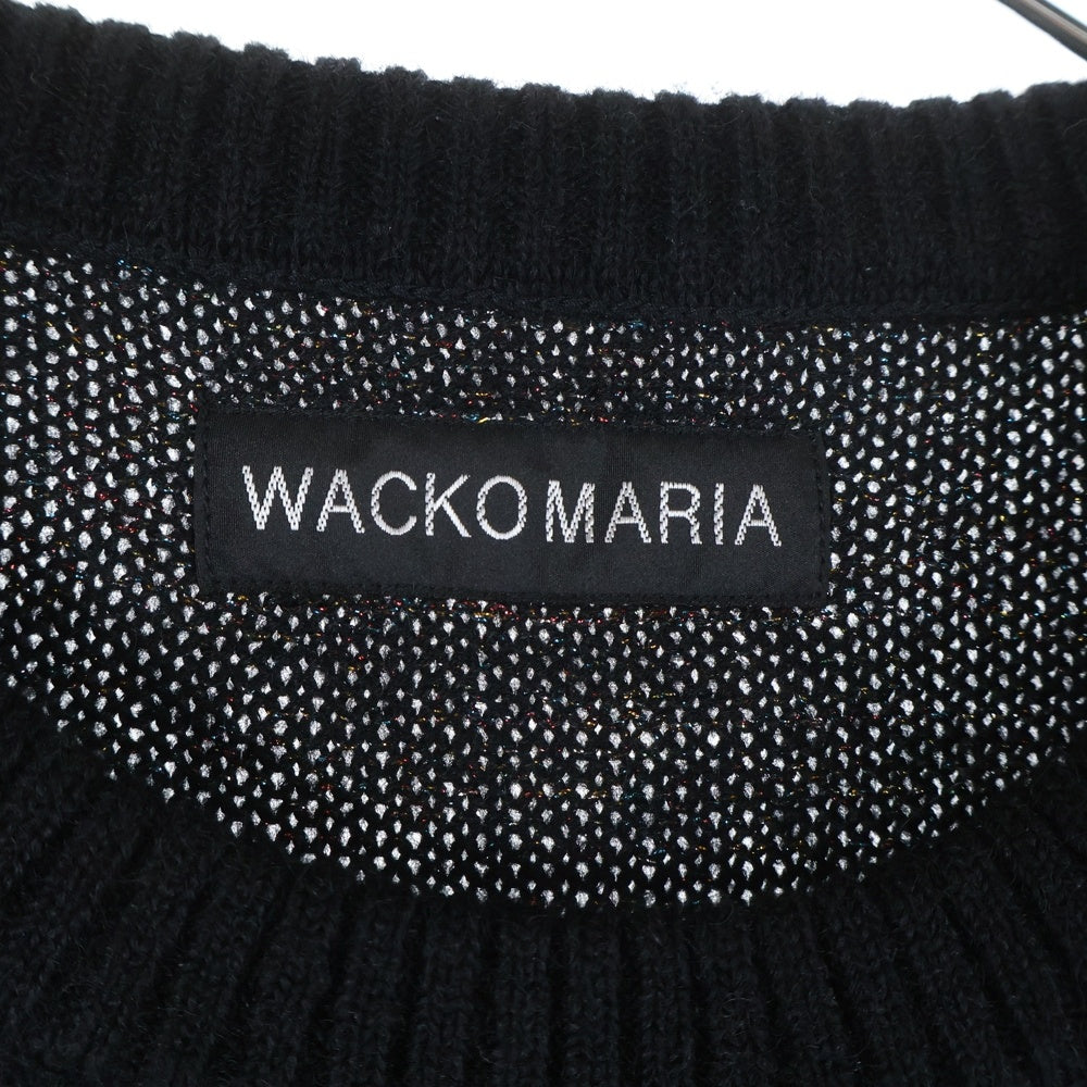 WACKO MARIA(ワコマリア) 24AW GLITTER MOHAIR KNIT SWEATER モヘア