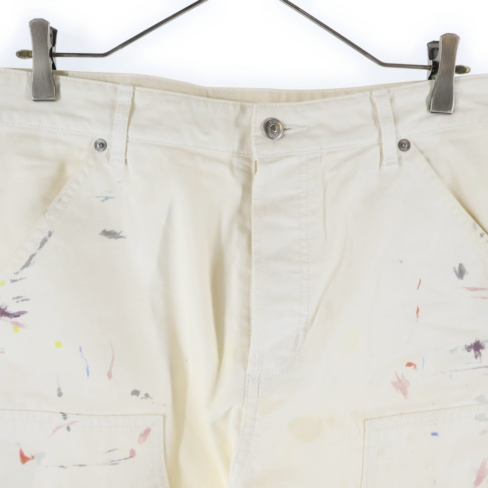 DIOR(ディオール) 21SS CARPENTER PANT ペイント加工 カーペンター
