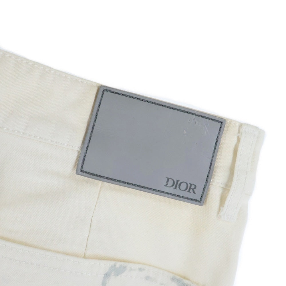 DIOR(ディオール) 21SS CARPENTER PANT ペイント加工 カーペンター