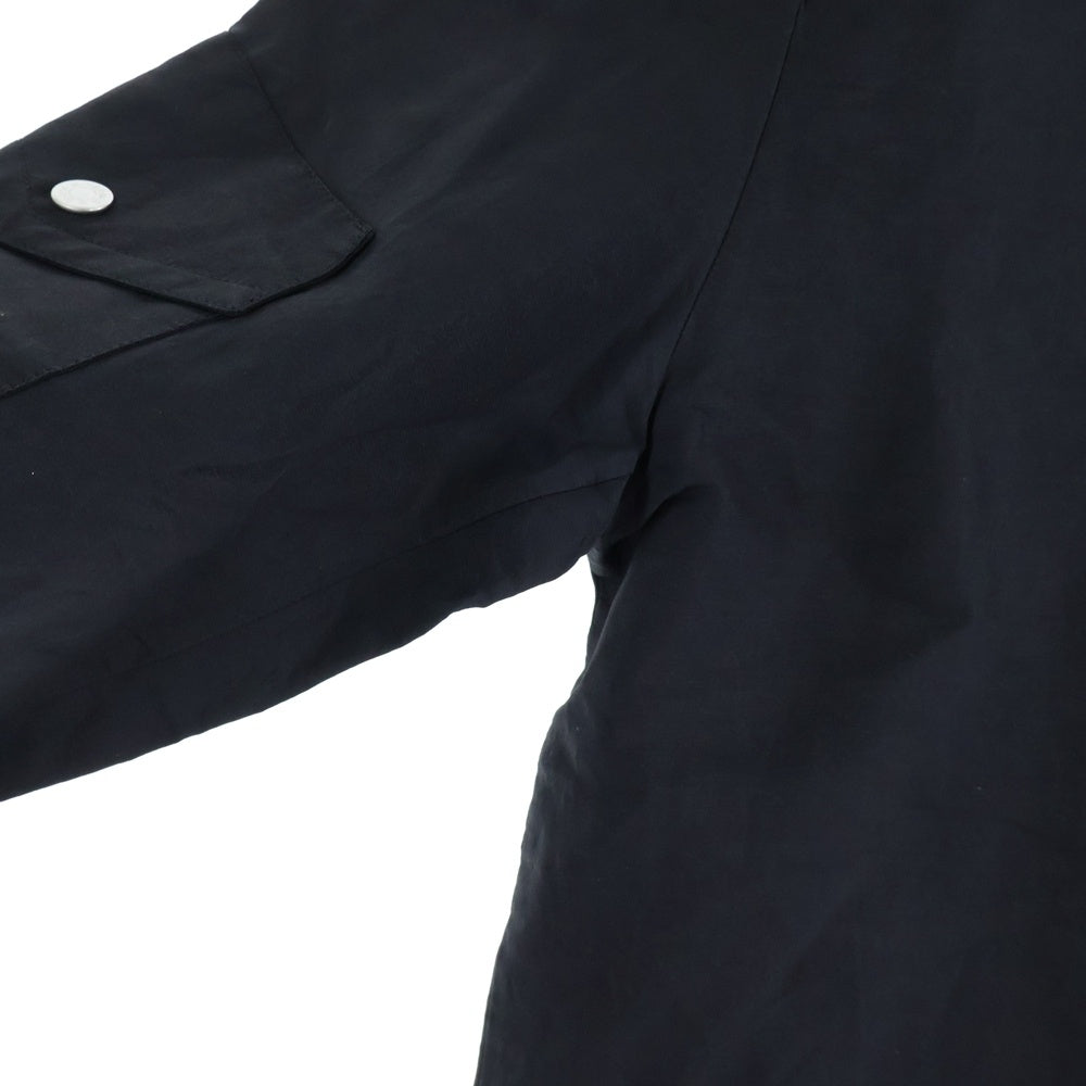 HERMES(エルメス) ジップアップ Vネック カーディガン ブラック