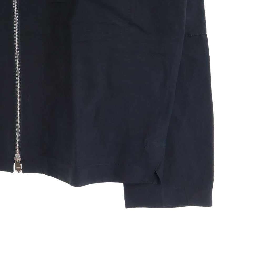 HERMES(エルメス) ジップアップ Vネック カーディガン ブラック