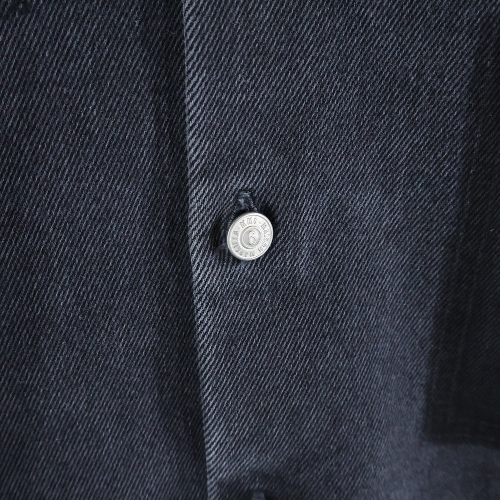 MM6 Maison Margiela(エムエムシックスメゾンマルジェラ) 24SS Hooded denim jacket デニムジャケット グレー SH0AM0003