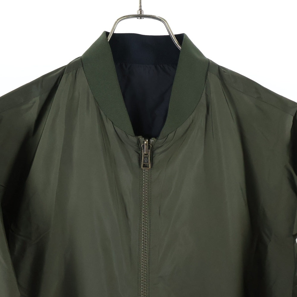 MONCLER(モンクレール) 袖ロゴワッペン付き ナイロン ジップアップ