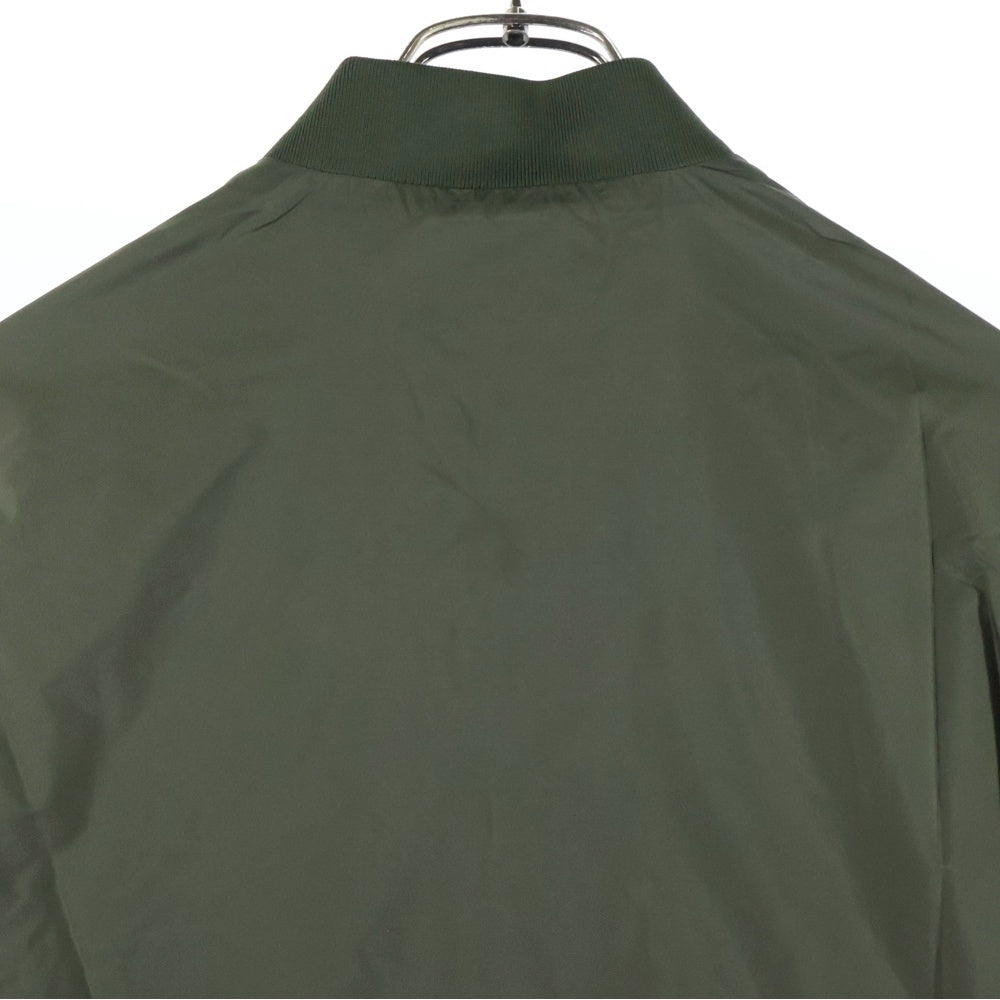 MONCLER(モンクレール) 袖ロゴワッペン付き ナイロン ジップアップ