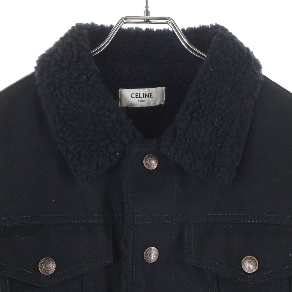 CELINE(セリーヌ) 22AW 内側ボアトラッカー バックラインストーン