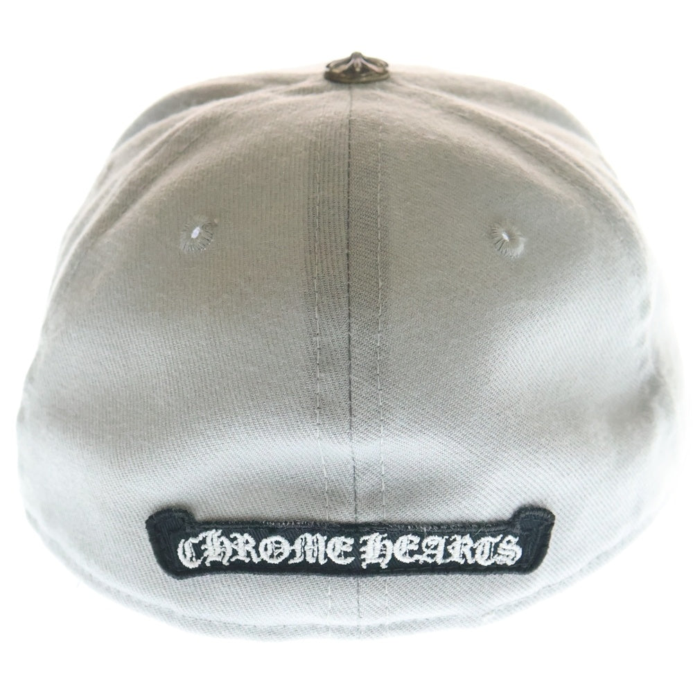 CHROME HEARTS(クロムハーツ) CH ロゴ刺繍 ベースボールキャップ 帽子 グレー