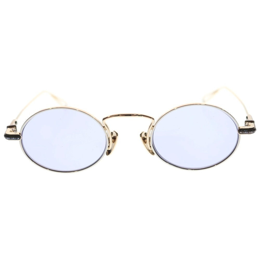 CHROME HEARTS(クロムハーツ) CHROME HEARTS クロムハーツ CLAPPER オーバルフレーム サングラス アイウェア 眼鏡 ゴールド