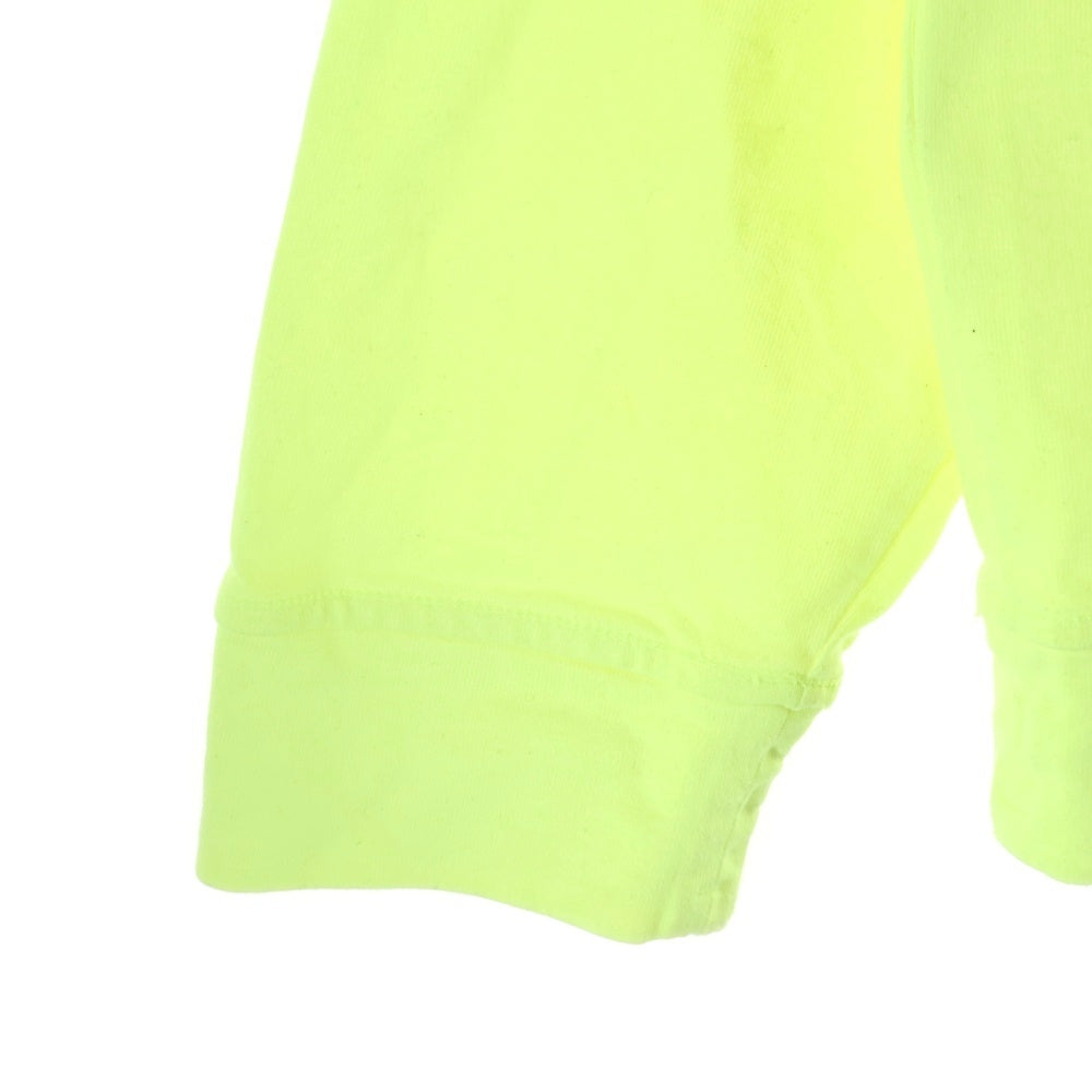 STONE ISLAND(ストーンアイランド) 袖ロゴワッペン付 クルーネック 長袖Tシャツ イエロー 801563750