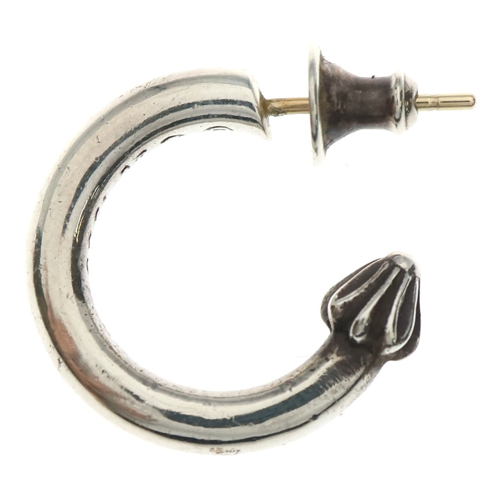 CHROME HEARTS(クロムハーツ) HOOP PLAIN プレーン フープピアス シルバー BCA101