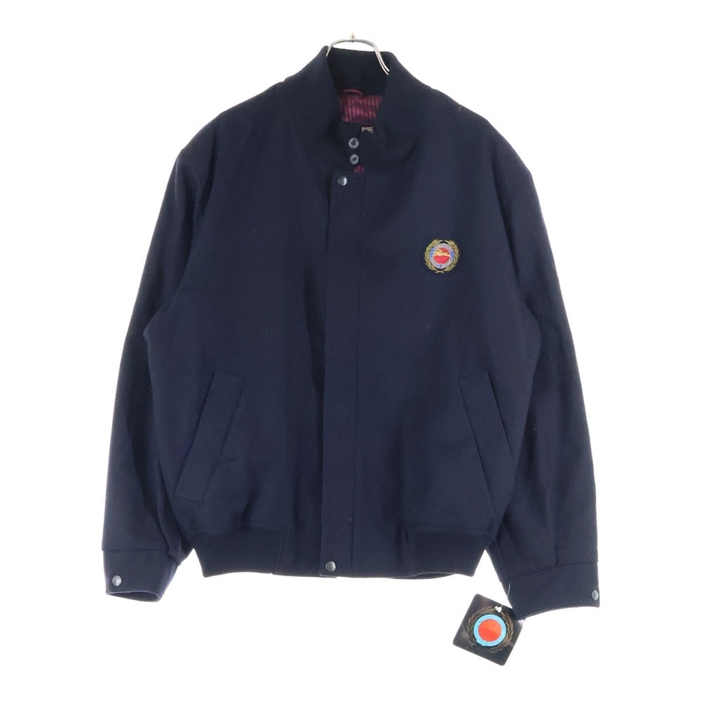 LONGCHAMP(ロンシャン) ボンバージャケット ウール ジップアップ ブラック