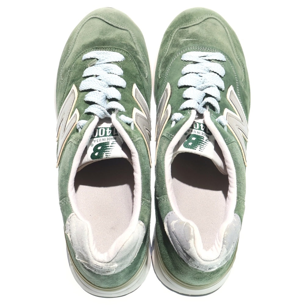 New Balance(ニューバランス) M1400MG スウェード ローカットスニーカー USA製 グリーン US9.5/27.5cm