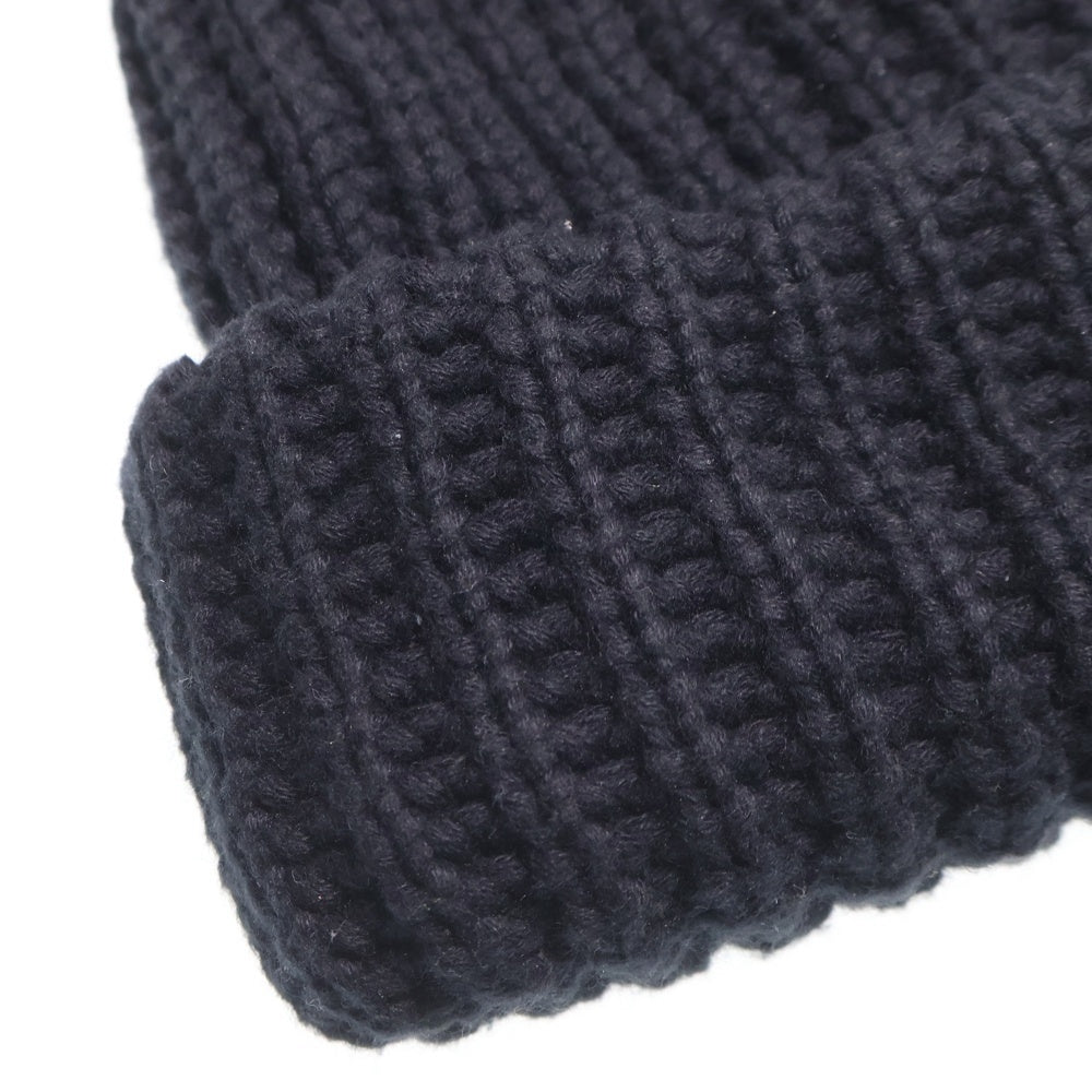 everyone(エブリワン) ウールニット キャップ ビーニー ブラック