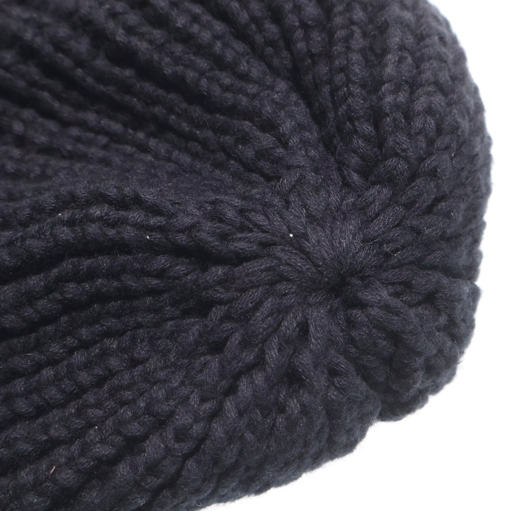 everyone(エブリワン) ウールニット キャップ ビーニー ブラック