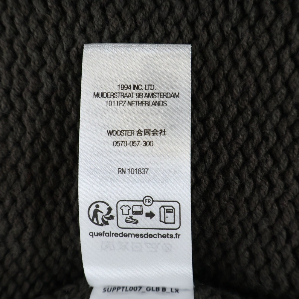 SUPREME(シュプリーム) 25SS TONAL APPLIQUE SWEATER トーナル アップリケ 長袖セーター ブラウン