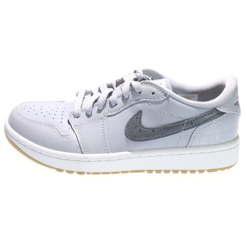 NIKE(ナイキ) Air Jordan 1 Low Golf エアージョーダン 1 ゴルフ ローカットスニーカー グレー DD9315-006 レディース