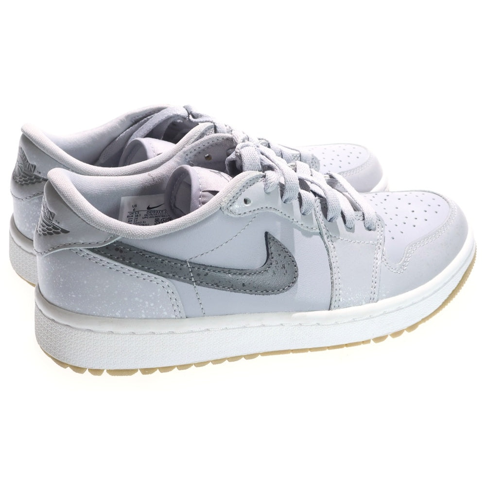 NIKE(ナイキ) Air Jordan 1 Low Golf エアージョーダン 1 ゴルフ ローカットスニーカー グレー DD9315-006 レディース