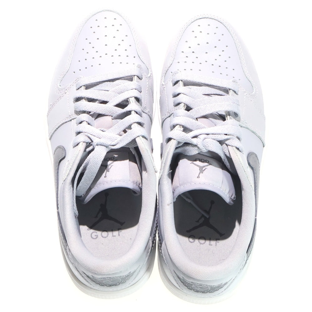 NIKE(ナイキ) Air Jordan 1 Low Golf エアージョーダン 1 ゴルフ ローカットスニーカー グレー DD9315-006 レディース