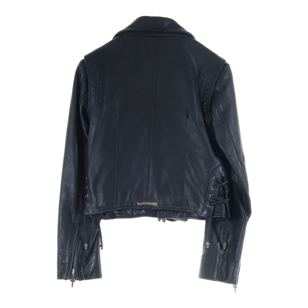 CHROME HEARTS(クロムハーツ) JJ DEAN V3 ダガージップライダース レザージャケット ブラック