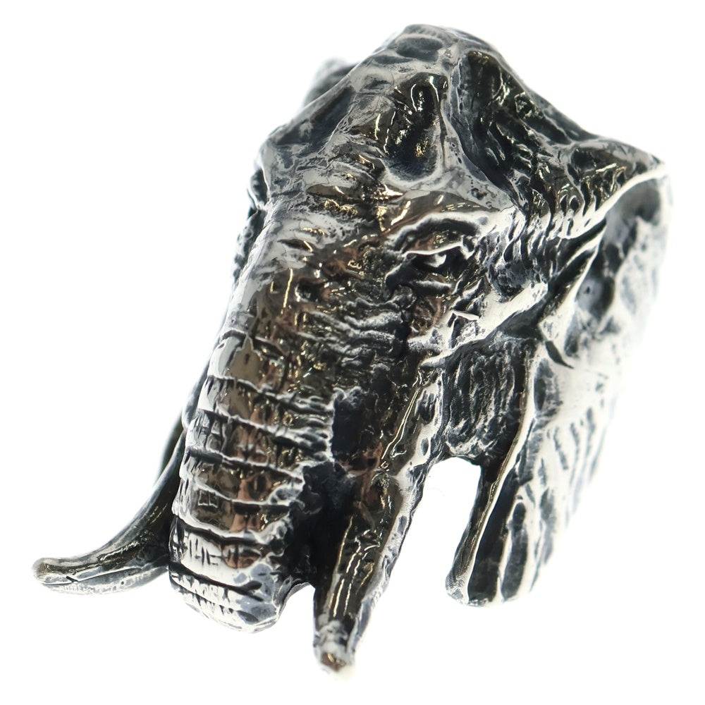 CRAZY PIG(クレイジーピッグ) ラージ リング cp186 LG ELEPHANT シルバー