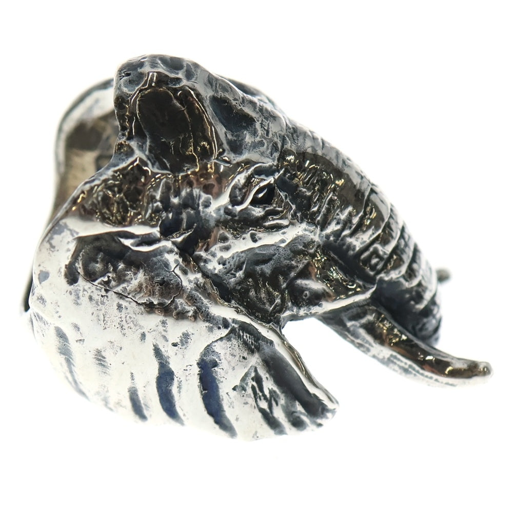 CRAZY PIG(クレイジーピッグ) ラージ リング cp186 LG ELEPHANT シルバー