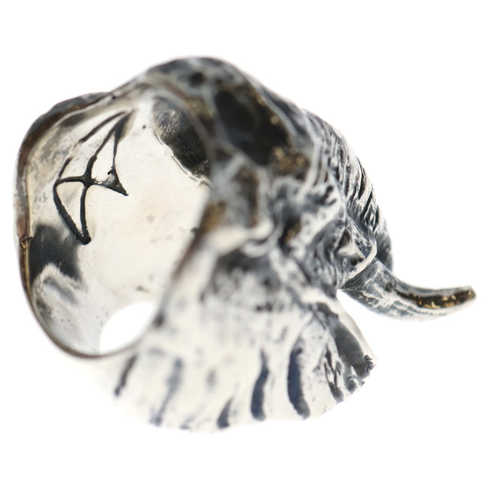 CRAZY PIG(クレイジーピッグ) ラージ リング cp186 LG ELEPHANT シルバー