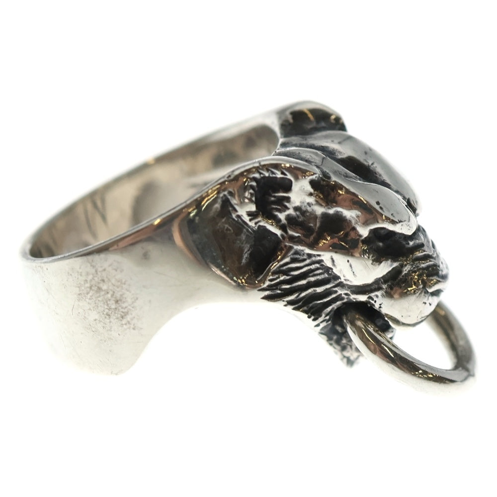 CRAZY PIG(クレイジーピッグ) TIGER HEAD #572 タイガーヘッド リング シルバー